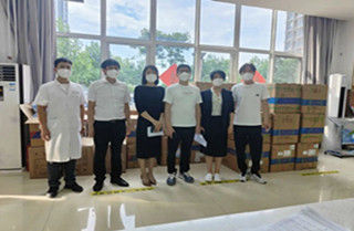 守望相助 風雨共擔！燕達醫院捐贈防疫物資助力社區疫情防控